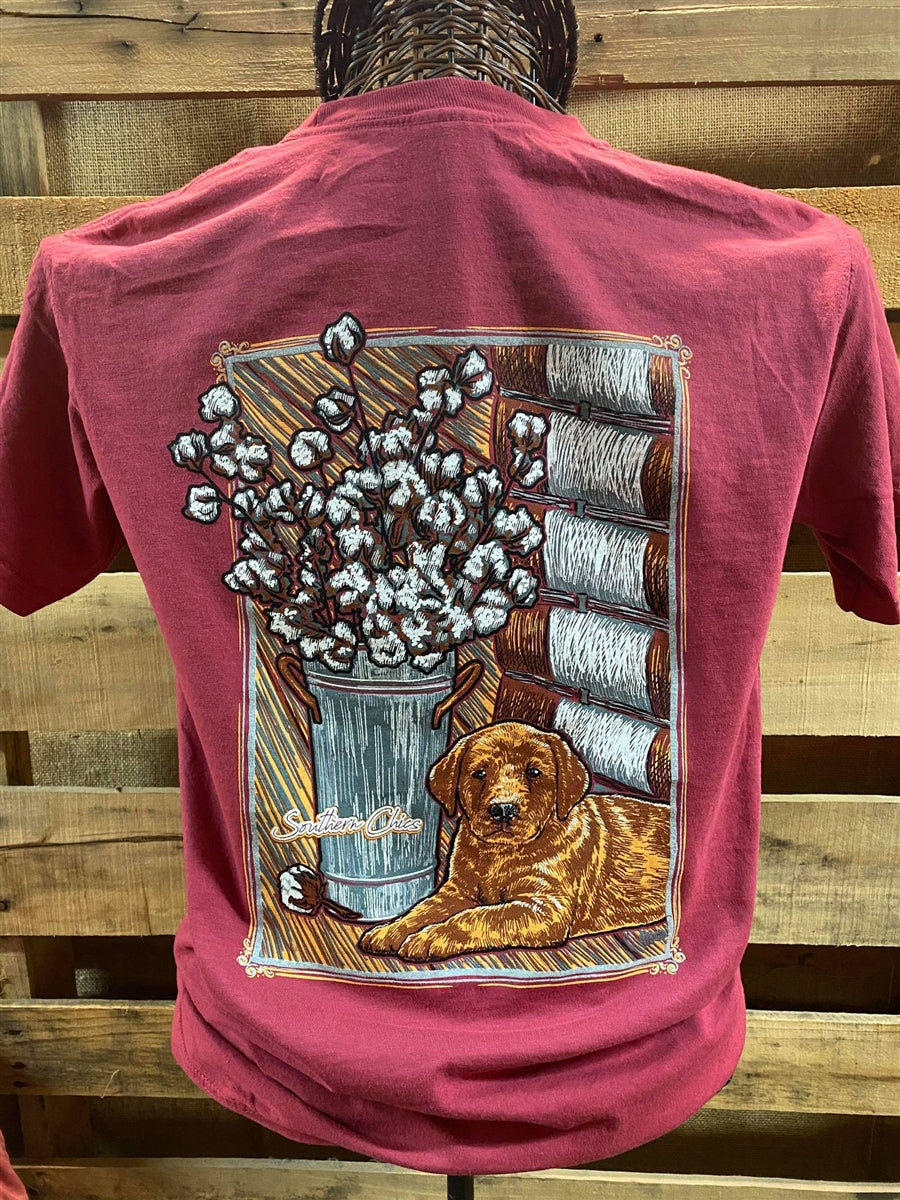 Southern Chics Apparel Cotton Bale Puppy - Adult & Kids T-Shirts, Sweatshirts & Hoodies apparel design preview 1