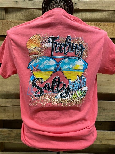 Southern Chics Apparel Feeling Salty Beach - Adult & Kids T-Shirts, Sweatshirts & Hoodies apparel design preview 1
