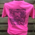 Southern Chics Funny Nurse Nurses Comfort Colors Pink - Adult & Kids T-Shirts, Sweatshirts & Hoodies apparel design preview 1