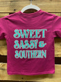 Southern Chics Sweet Sassy Toddler Bright - Adult & Kids T-Shirts, Sweatshirts & Hoodies apparel design preview 1