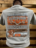 Backwoods Born Raised Live to Hunt Comfort Colors - Adult & Kids T-Shirts, Sweatshirts & Hoodies apparel design preview 1