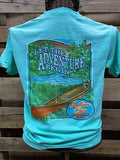 Southern Chics Let the Adventure Begin Canoe Comfort - Adult & Kids T-Shirts, Sweatshirts & Hoodies apparel design preview 1
