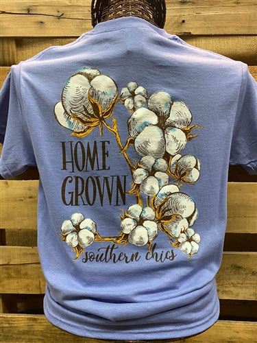 Southern Chics Apparel Home Grown Cotton Girlie - Adult & Kids T-Shirts, Sweatshirts & Hoodies apparel design preview 2
