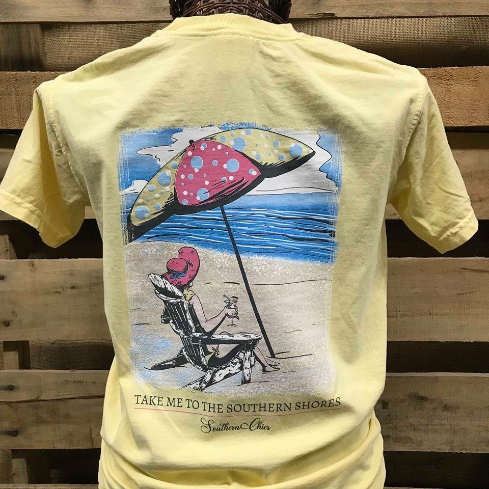 SALE Southern Chics Apparel Take Me to the Shores - Adult & Kids T-Shirts, Sweatshirts & Hoodies apparel design preview 1