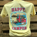 SALE Southern Chics Happy Camper Leopard Comfort - Adult & Kids T-Shirts, Sweatshirts & Hoodies apparel design preview 1