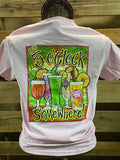 Southern Chics Apparel 5 O Clock Somewhere Drinks - Adult & Kids T-Shirts, Sweatshirts & Hoodies apparel design preview 1