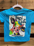 Southern Chics Herd That Watercolor Cow Toddler Youth - Adult & Kids T-Shirts, Sweatshirts & Hoodies apparel design preview 1