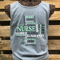 SALE Southern Chics Comfort Colors Dedicated Nurse - Adult & Kids T-Shirts, Sweatshirts & Hoodies apparel design preview 1