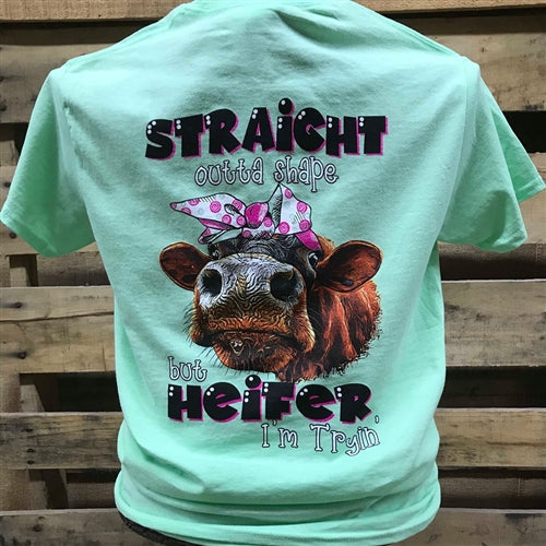 Southern Chics Apparel Straight Outta Shape But - Adult & Kids T-Shirts, Sweatshirts & Hoodies apparel design preview 1