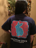 SALE Southern Chics Youth Preppy Bunny Rabbit - Adult & Kids T-Shirts, Sweatshirts & Hoodies apparel design preview 1