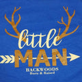 Backwoods Born Raised Lil Man Deer Arrow Bright - Adult & Kids T-Shirts, Sweatshirts & Hoodies apparel design preview 1