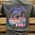 Southern Chics Do What You Love Nursing Nurse CNA RN - Adult & Kids T-Shirts, Sweatshirts & Hoodies apparel design preview 1