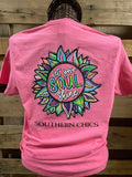 Southern Chics Let Your Soul Shine Comfort Colors - Adult & Kids T-Shirts, Sweatshirts & Hoodies apparel design preview 1