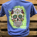 Southern Chics Apparel Sugar Skull Comfort Colors - Adult & Kids T-Shirts, Sweatshirts & Hoodies apparel design preview 1