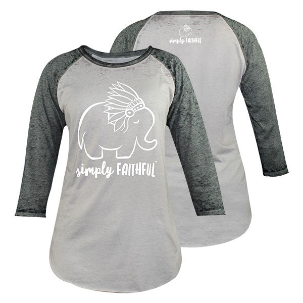 SALE Simply Faithful By Southern Elephant Grey - Adult & Kids T-Shirts, Sweatshirts & Hoodies apparel design preview 1