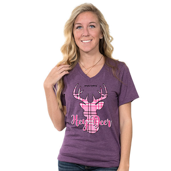 SALE Simply Faithful By Southern Hey Deer - Adult & Kids T-Shirts, Sweatshirts & Hoodies apparel design preview 2