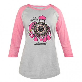 SALE Simply Faithful By Southern Be Strong Elephant - Adult & Kids T-Shirts, Sweatshirts & Hoodies apparel design preview 1
