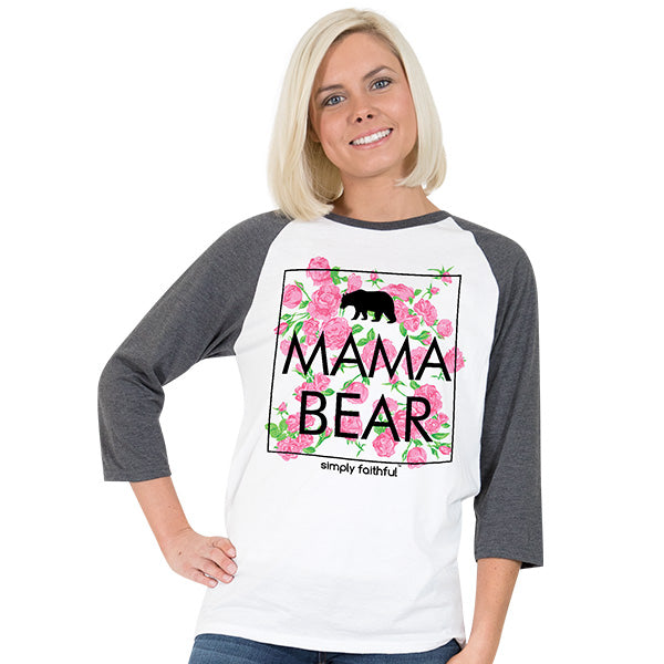 SALE Simply Faithful By Southern Mama Bear Roses - Adult & Kids T-Shirts, Sweatshirts & Hoodies apparel design preview 2
