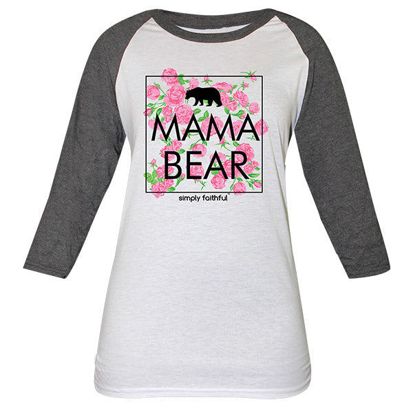 SALE Simply Faithful By Southern Mama Bear Roses - Adult & Kids T-Shirts, Sweatshirts & Hoodies apparel design preview 1