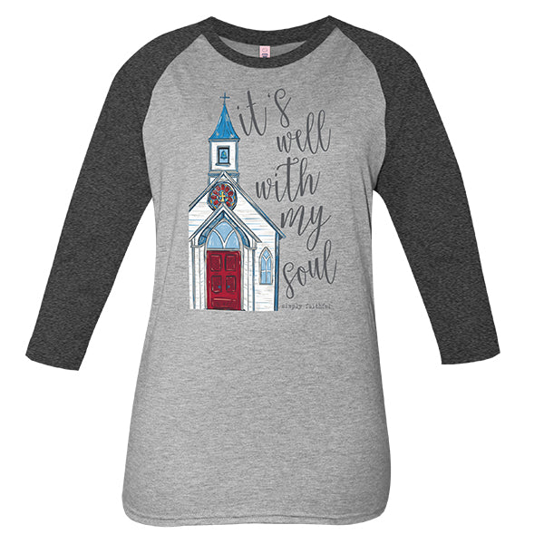 SALE Simply Faithful By Southern Well With My Soul - Adult & Kids T-Shirts, Sweatshirts & Hoodies apparel design preview 2