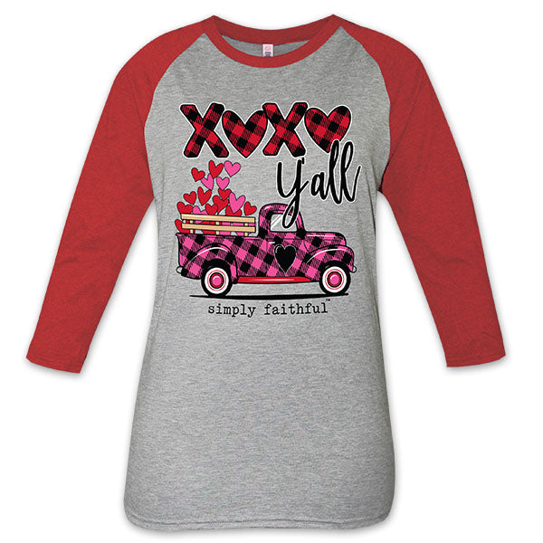 SALE Simply Faithful By Southern XOXO Yall - Adult & Kids T-Shirts, Sweatshirts & Hoodies apparel design preview 1