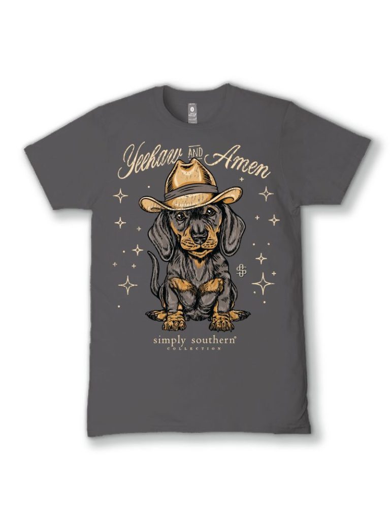 Simply Southern Amen Dog Thunder - Adult & Kids T-Shirts, Sweatshirts & Hoodies apparel design preview 2