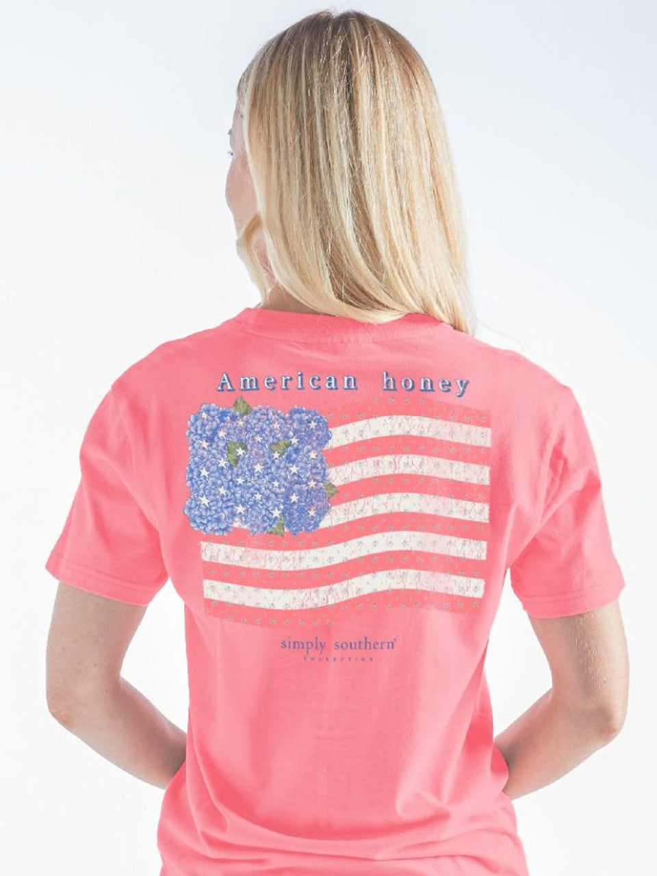 Simply Southern American Honey USA - Adult & Kids T-Shirts, Sweatshirts & Hoodies apparel design preview 1