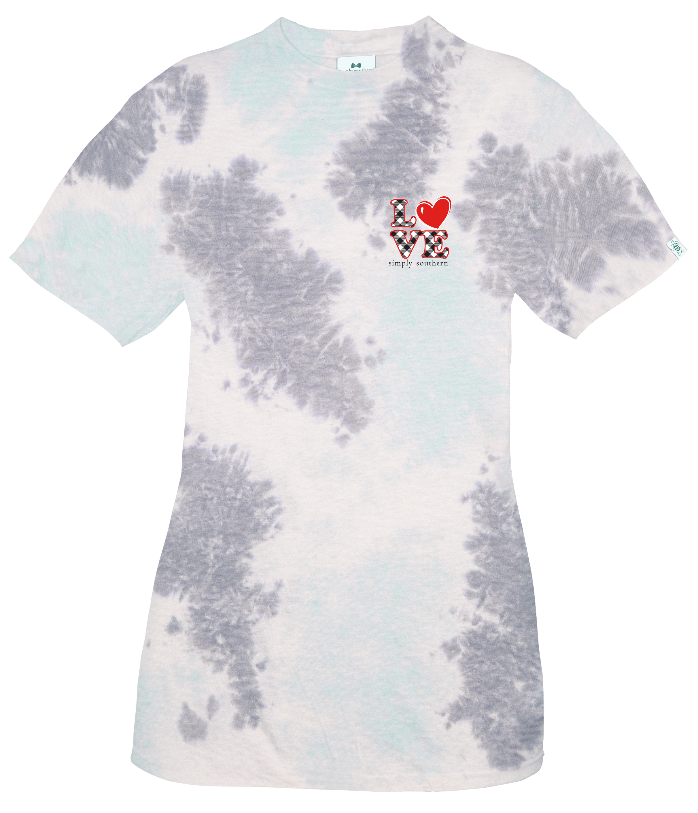 Simply Southern Bacon My Heart Pig Tie Dye - Adult & Kids T-Shirts, Sweatshirts & Hoodies apparel design preview 2