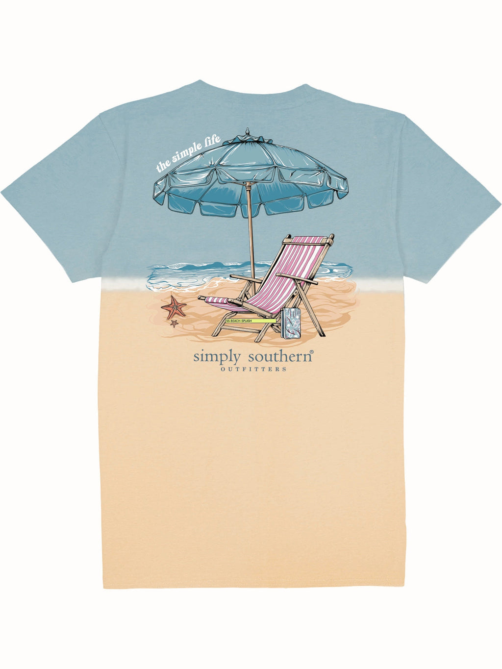 Simply Southern Beach Splash Tie Dye - Adult & Kids T-Shirts, Sweatshirts & Hoodies apparel design preview 2