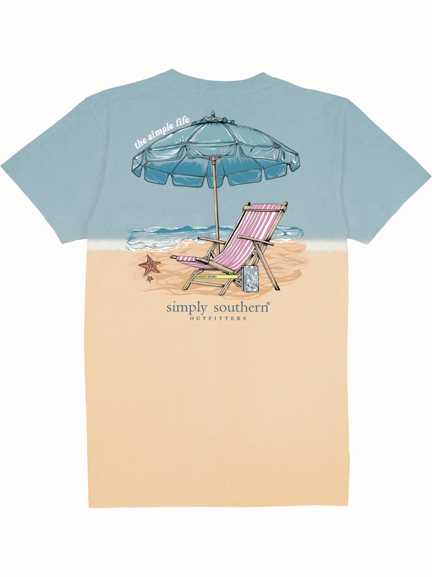 Simply Southern Beach Splash Tie Dye - Adult & Kids T-Shirts, Sweatshirts & Hoodies apparel design preview 2