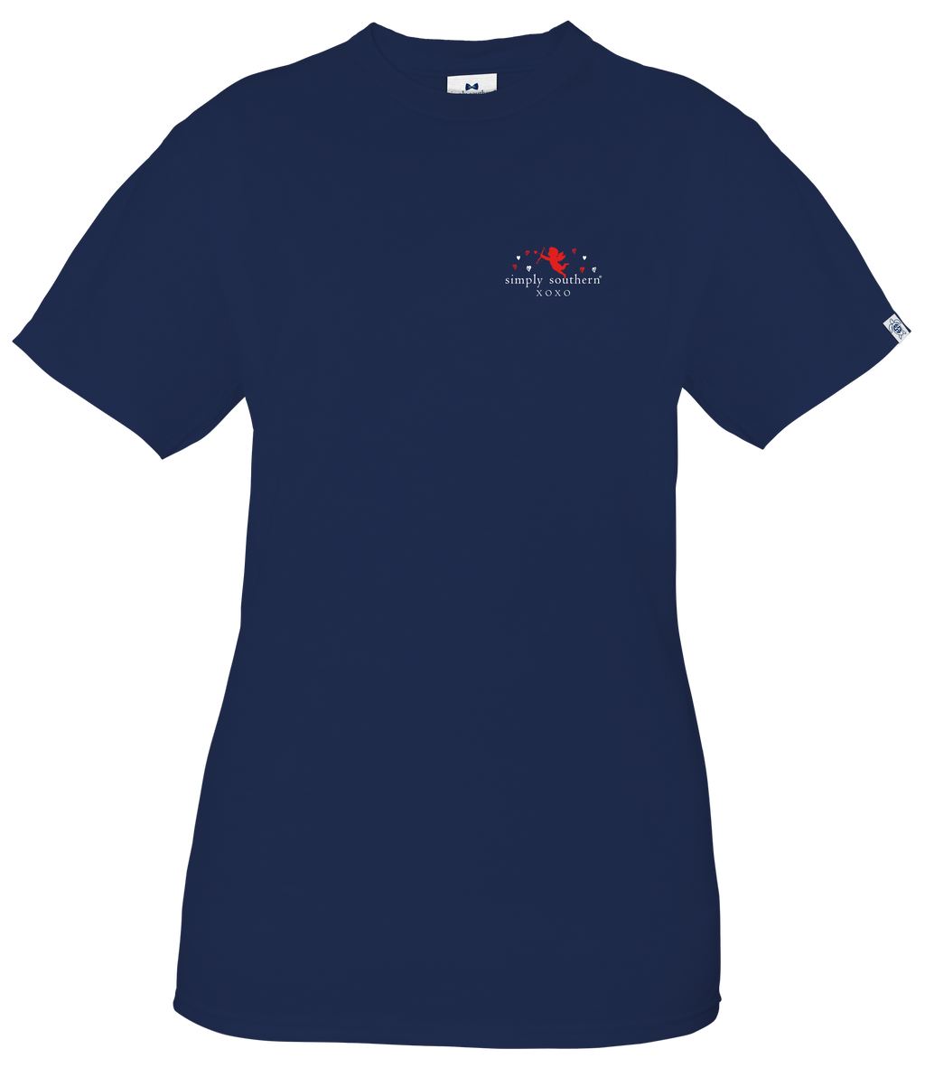 Simply Southern Be Mine Valentine Flowers - Adult & Kids T-Shirts, Sweatshirts & Hoodies apparel design preview 2