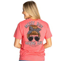 Simply Southern Preppy Messy Bun Having Fun - Adult & Kids T-Shirts, Sweatshirts & Hoodies apparel design preview 1