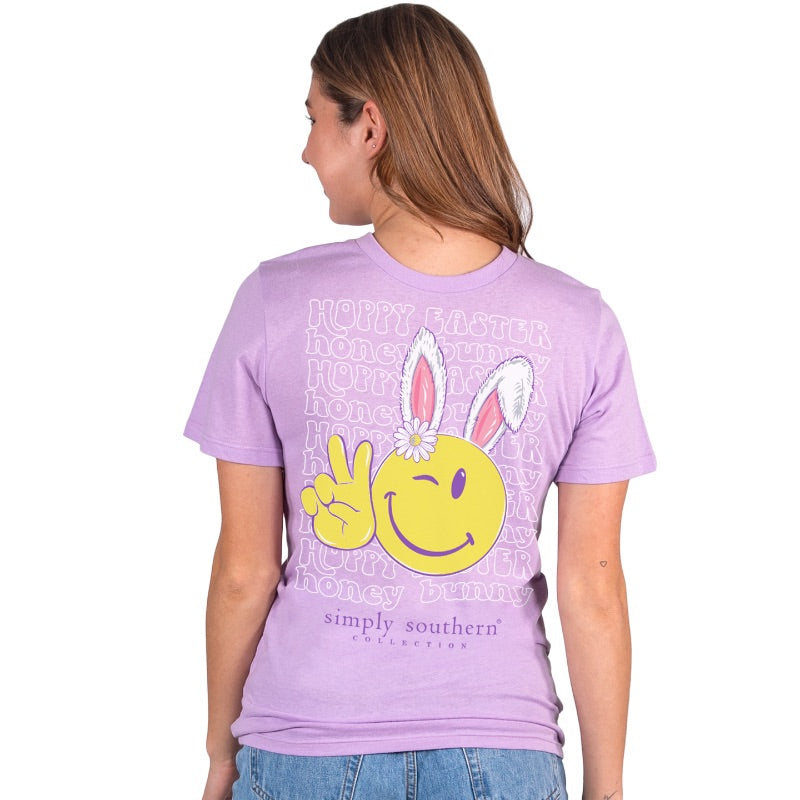 Simply Southern Happy Easter Bunny Soft - Adult & Kids T-Shirts, Sweatshirts & Hoodies apparel design preview 1