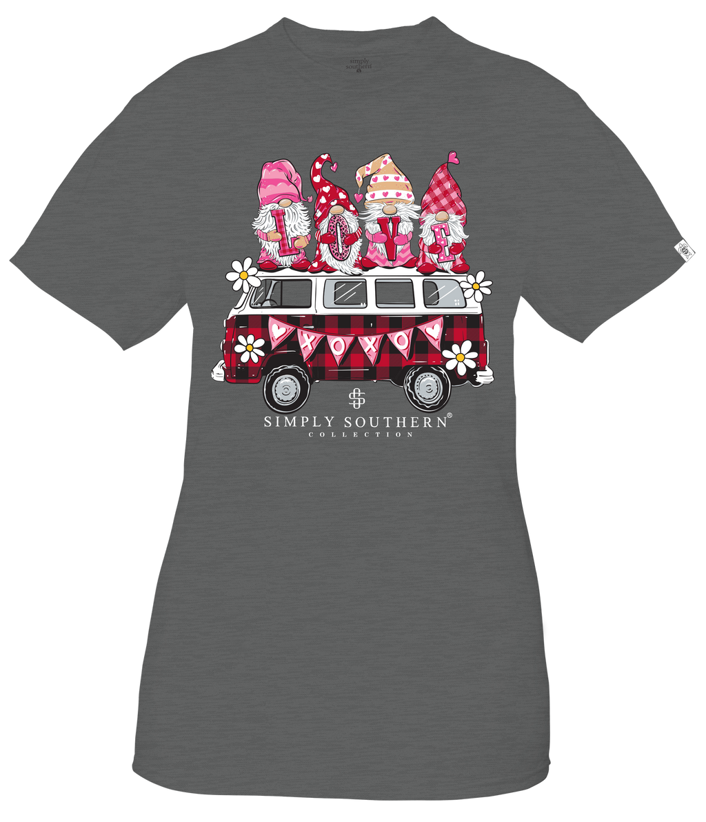 Simply Southern XOXO Love Bus - Adult & Kids T-Shirts, Sweatshirts & Hoodies apparel design preview 2
