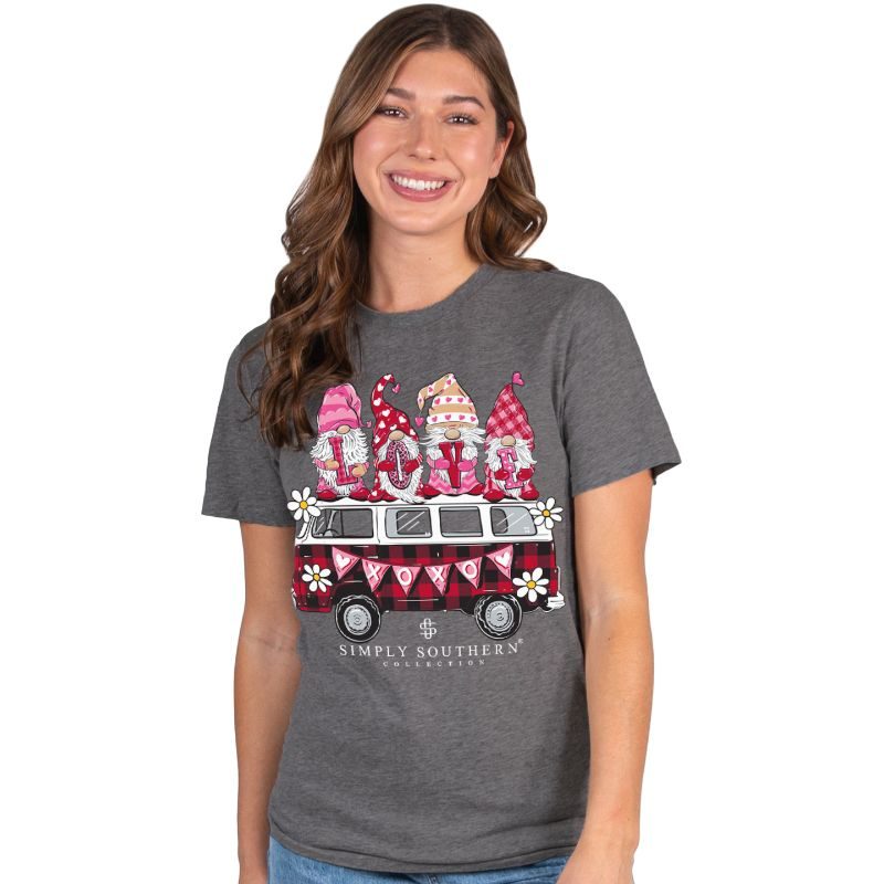 Simply Southern XOXO Love Bus - Adult & Kids T-Shirts, Sweatshirts & Hoodies apparel design preview 1