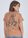 Simply Southern Camo Cherry Bow - Adult & Kids T-Shirts, Sweatshirts & Hoodies apparel design preview 1