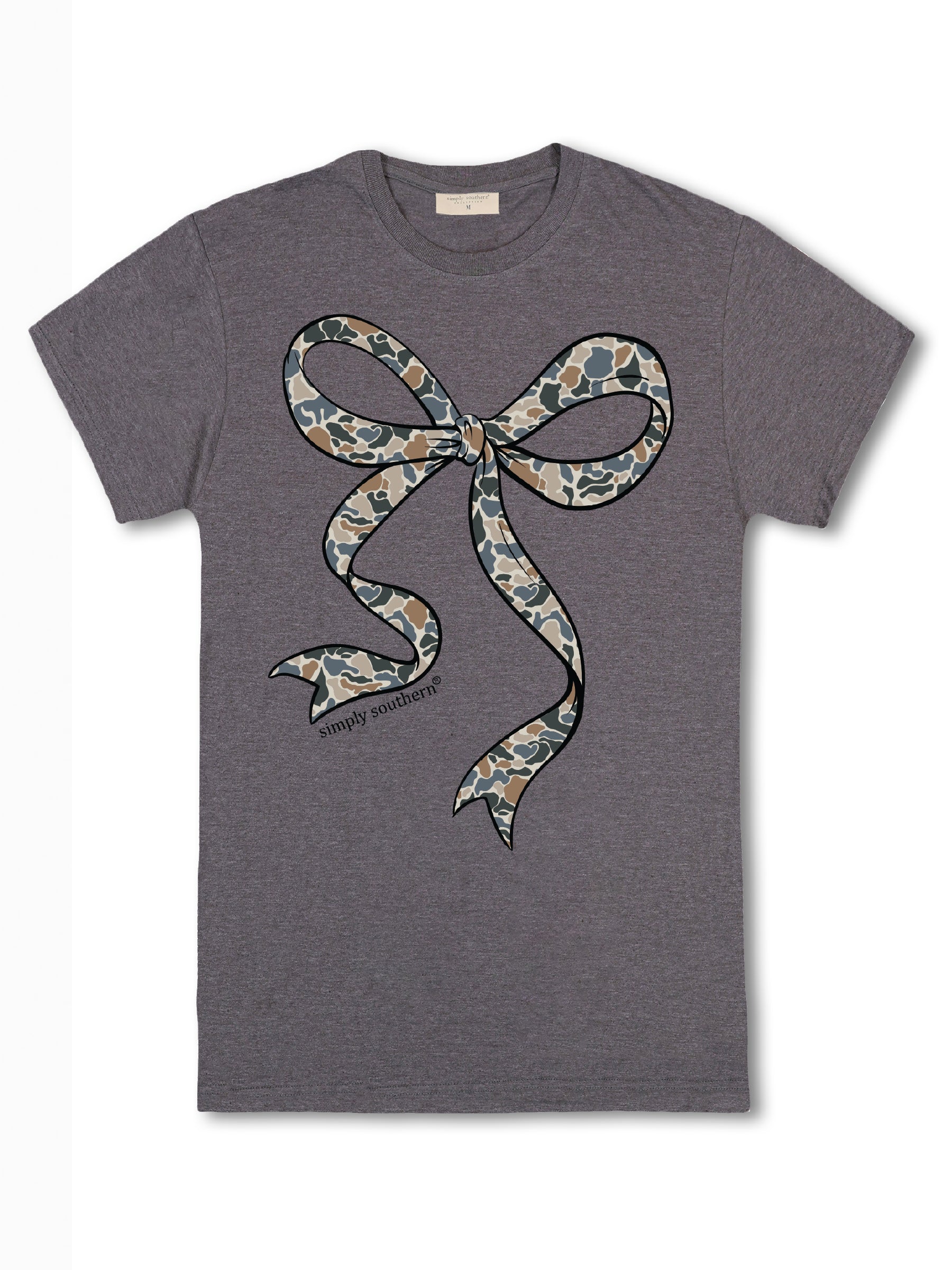 Simply Southern Classic Camo Bow - Adult & Kids T-Shirts, Sweatshirts & Hoodies apparel design preview 2