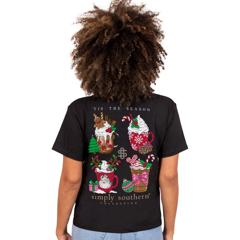 SALE Simply Southern Christmas Drinks Holiday - Adult & Kids T-Shirts, Sweatshirts & Hoodies apparel design preview 1