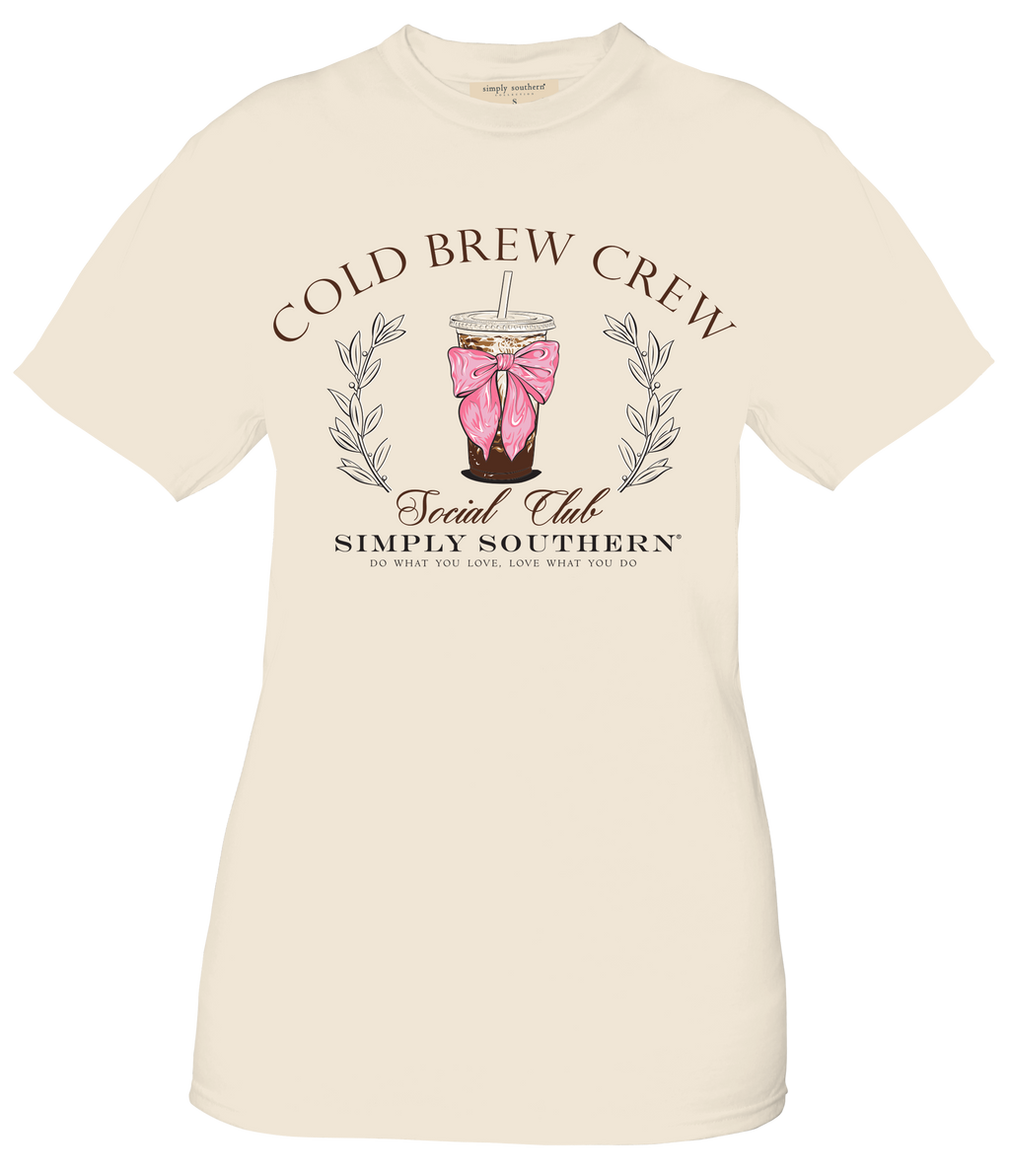 Simply Southern Cold Brew Social Club - Adult & Kids T-Shirts, Sweatshirts & Hoodies apparel design preview 1