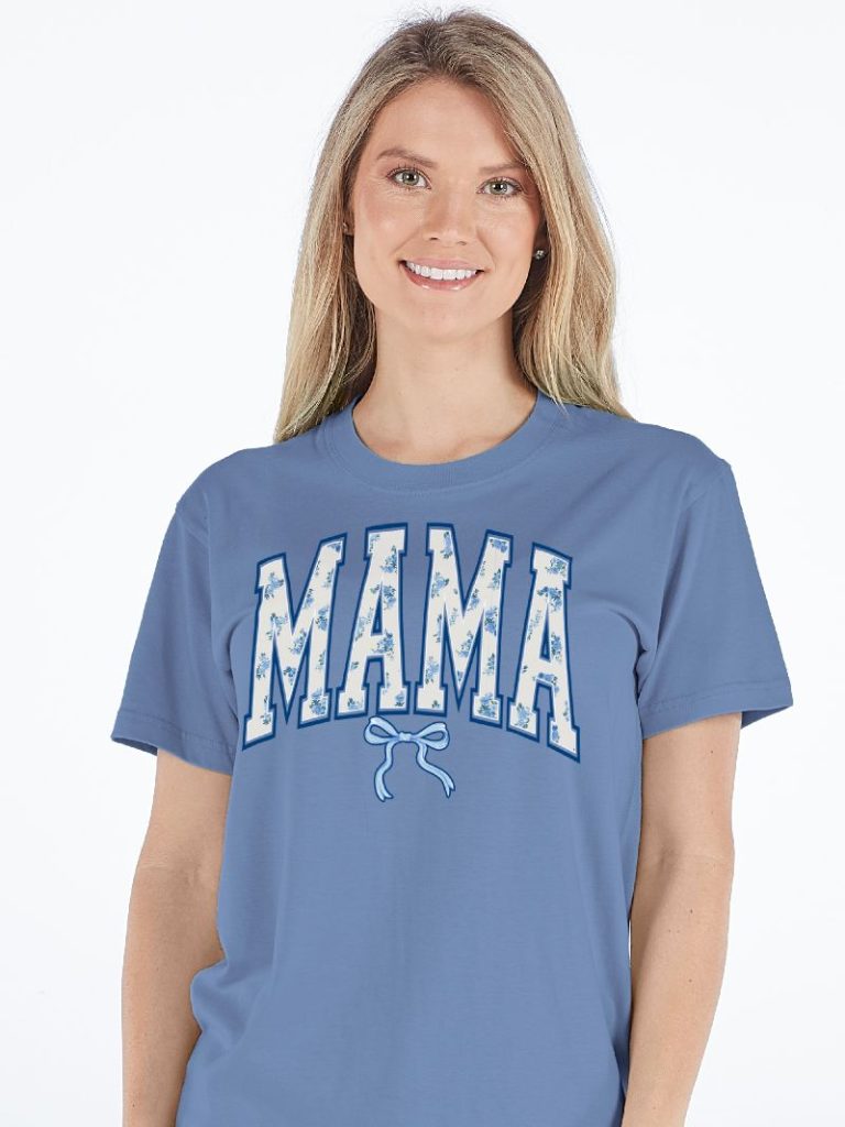 Simply Southern Coquette Bow Mama - Adult & Kids T-Shirts, Sweatshirts & Hoodies apparel design preview 1