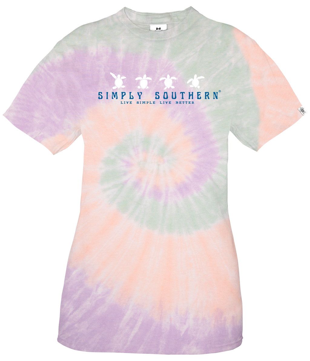Simply Southern Salty Beach Tie Dye - Adult & Kids T-Shirts, Sweatshirts & Hoodies apparel design preview 2