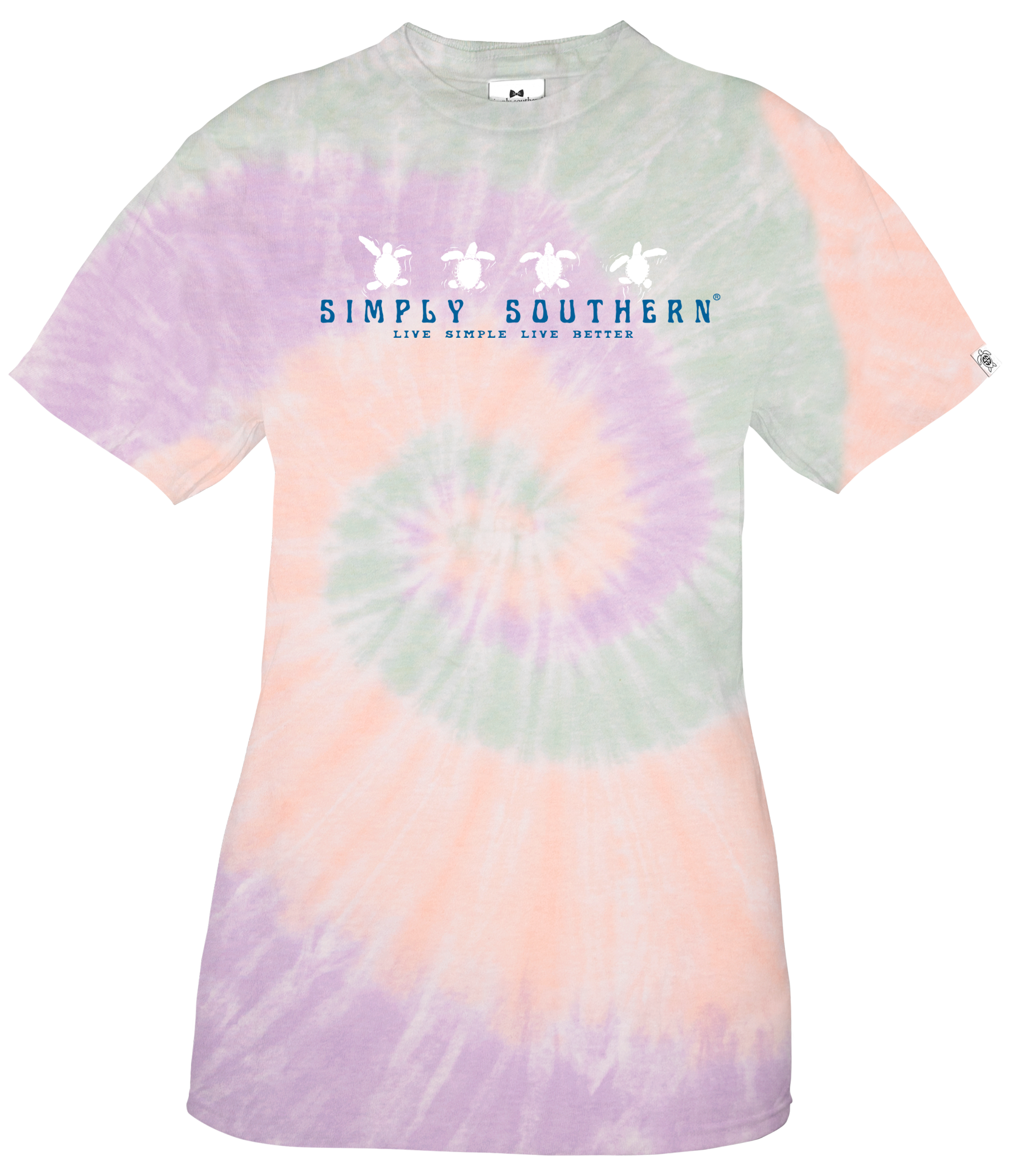 Simply Southern Salty Beach Tie Dye - Adult & Kids T-Shirts, Sweatshirts & Hoodies apparel design preview 2