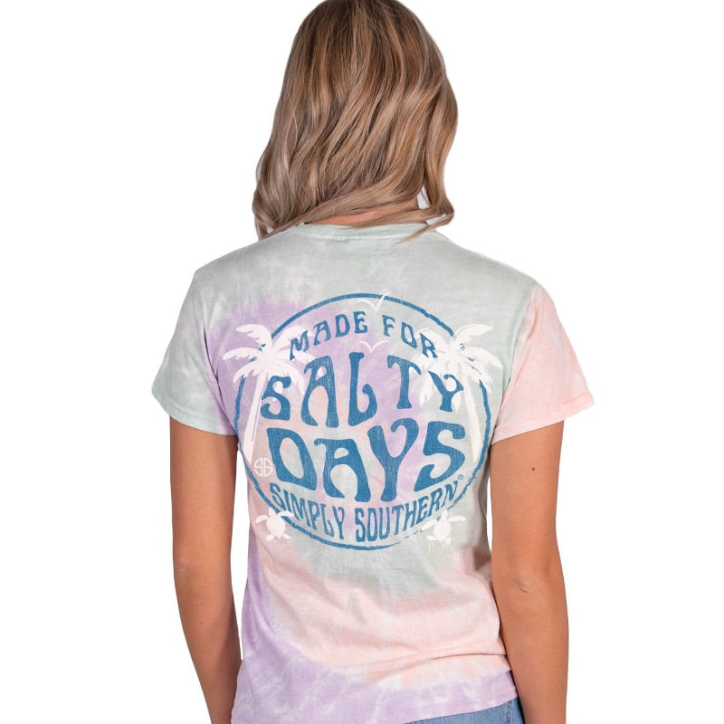 Simply Southern Salty Beach Tie Dye - Adult & Kids T-Shirts, Sweatshirts & Hoodies apparel design preview 1