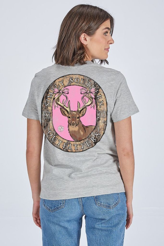 Simply Southern Camo Deerly - Adult & Kids T-Shirts, Sweatshirts & Hoodies apparel design preview 1
