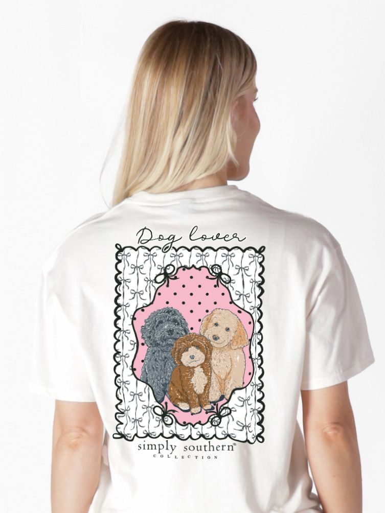 Simply Southern Dog Lover Oyster - Adult & Kids T-Shirts, Sweatshirts & Hoodies apparel design preview 2