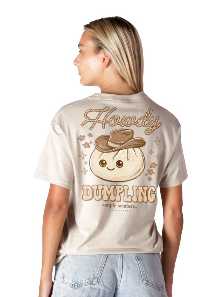 Simply Southern Squish Howdy Dumpling Clay - Adult & Kids T-Shirts, Sweatshirts & Hoodies apparel design preview 2