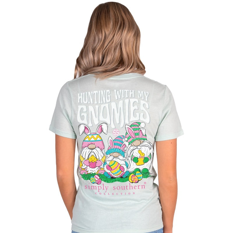 Simply Southern Hunting With Gnomies Easter - Adult & Kids T-Shirts, Sweatshirts & Hoodies apparel design preview 1
