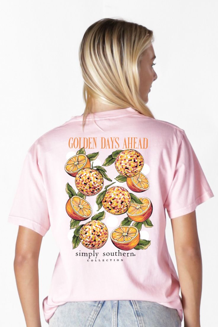 Simply Southern Golden Days Rosy - Adult & Kids T-Shirts, Sweatshirts & Hoodies apparel design preview 1