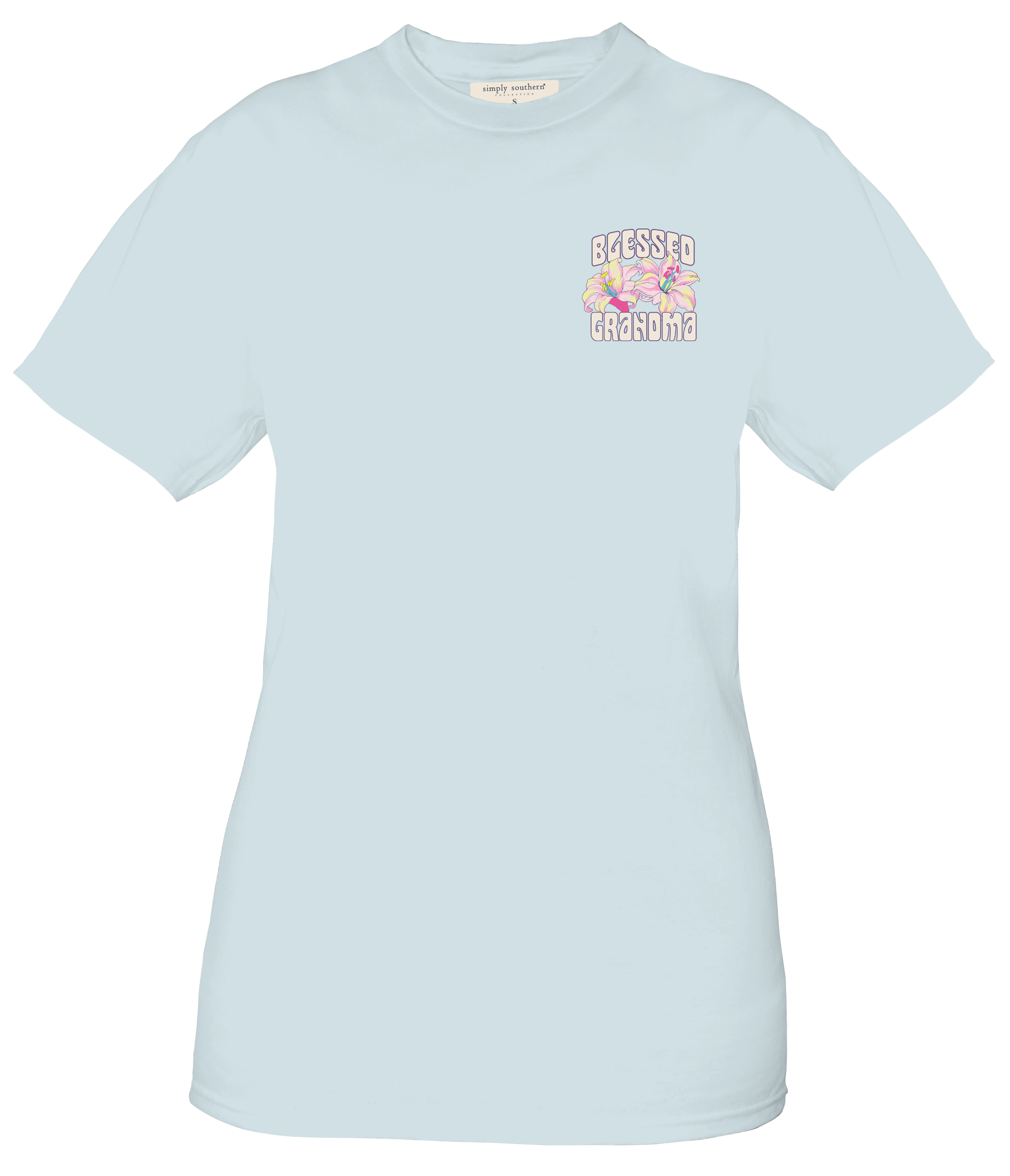 Simply Southern Blessed Grandma - Adult & Kids T-Shirts, Sweatshirts & Hoodies apparel design preview 2
