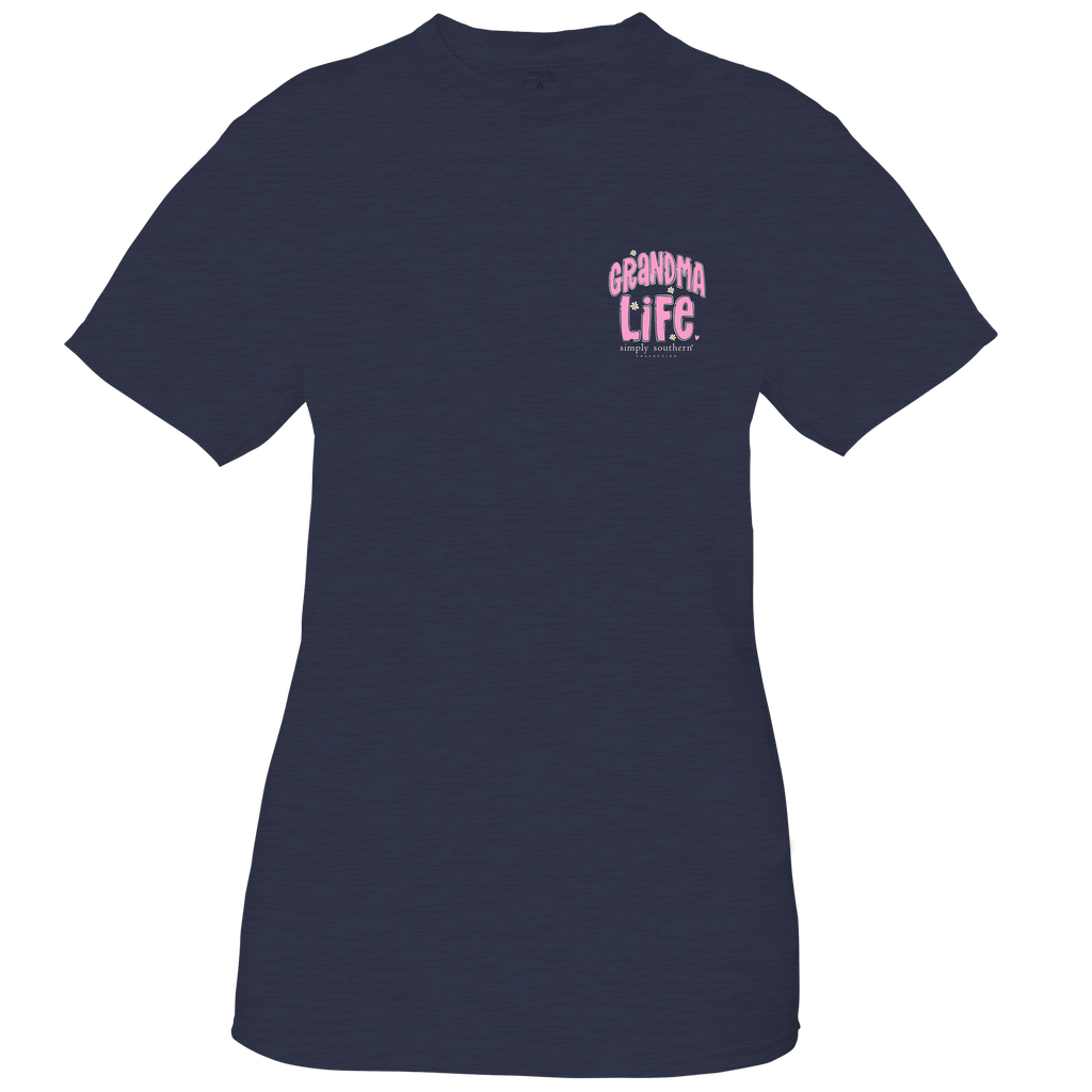 Simply Southern Groovy Grandma Life - Adult & Kids T-Shirts, Sweatshirts & Hoodies apparel design preview 2